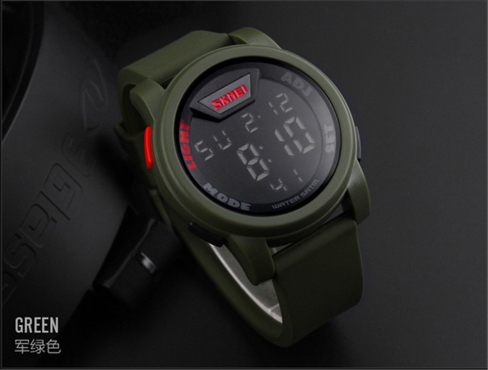 Foto 8 pulgar | Venta Internacional - Reloj Deportivo Digital Skmei Con Pantalla Led Impermeable Para Hombre