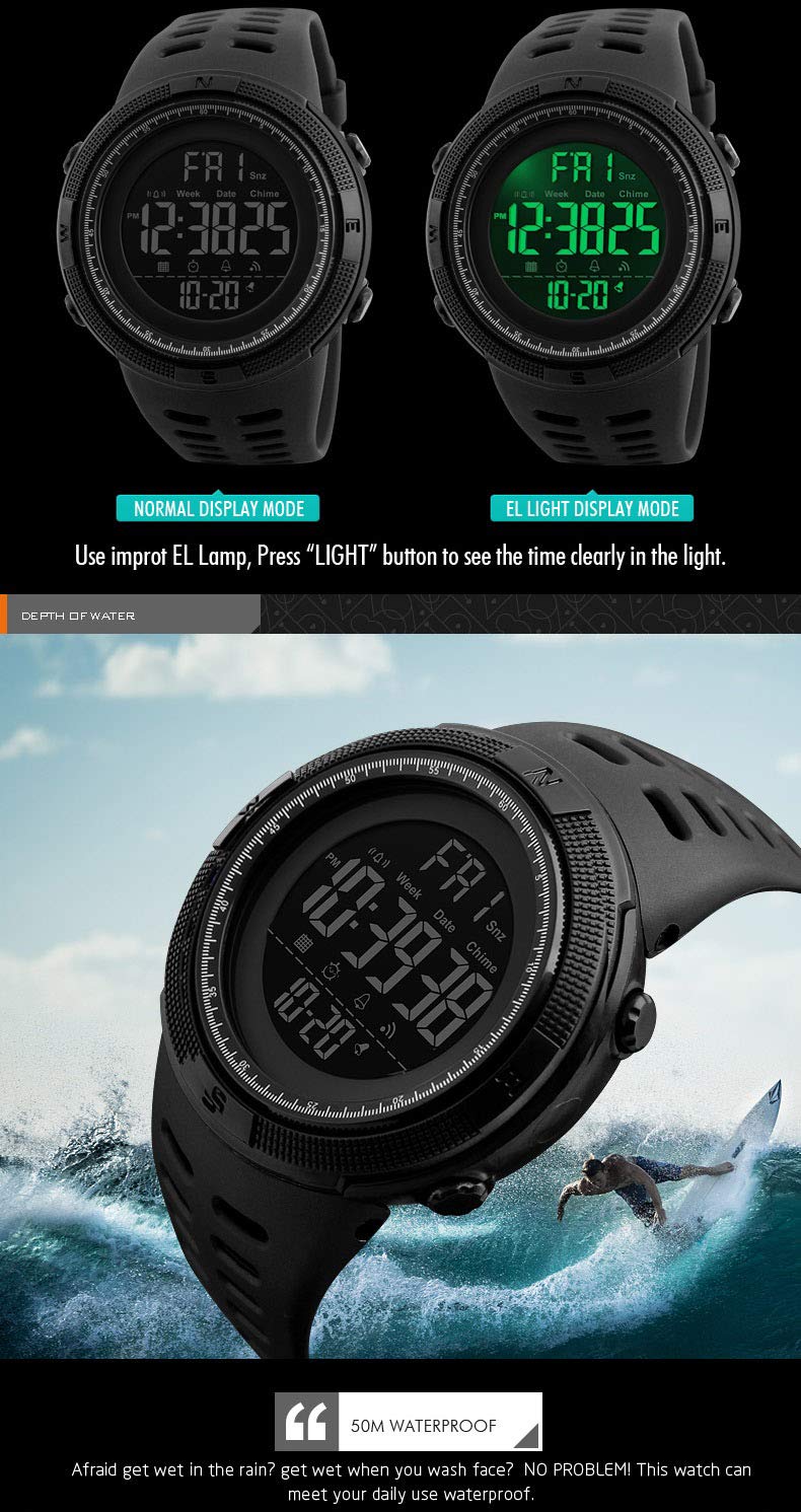 Foto 6 pulgar | Venta Internacional - Reloj Digital Gosasa S Shock Military Army Impermeable Para Hombre