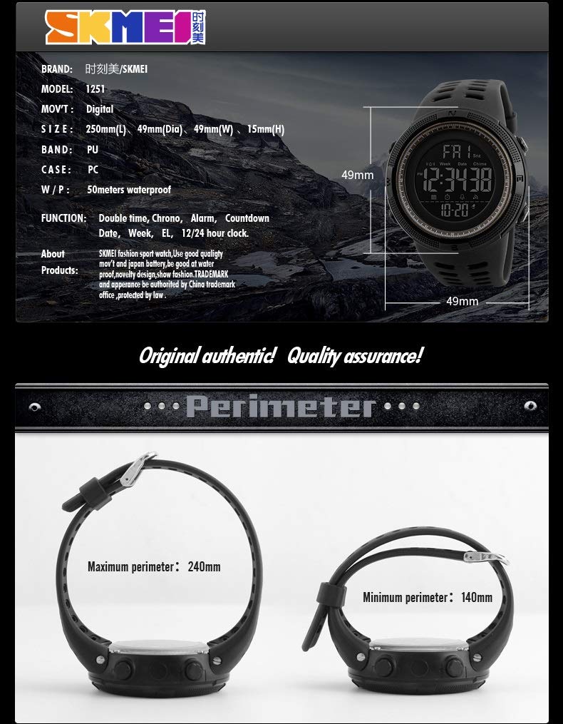 Foto 8 pulgar | Venta Internacional - Reloj Digital Gosasa S Shock Military Army Impermeable Para Hombre