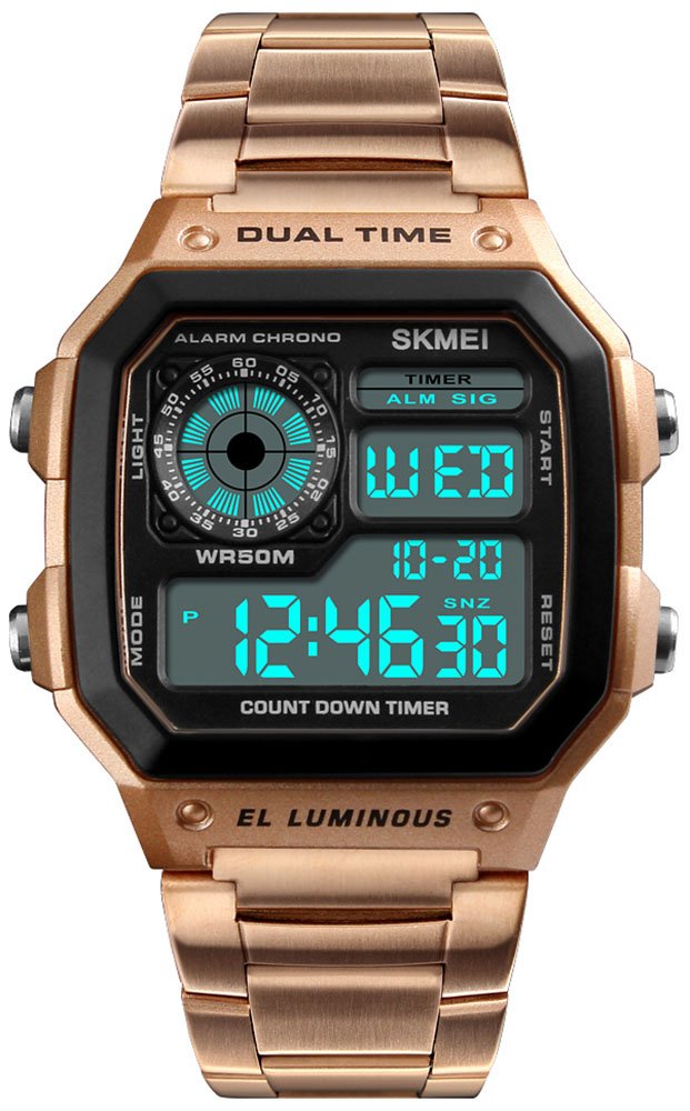 Foto 1 | Venta Internacional - Reloj De Pulsera Fanmis De Cuarzo Digital De Lujo Para Hombre Resistente Al Agua