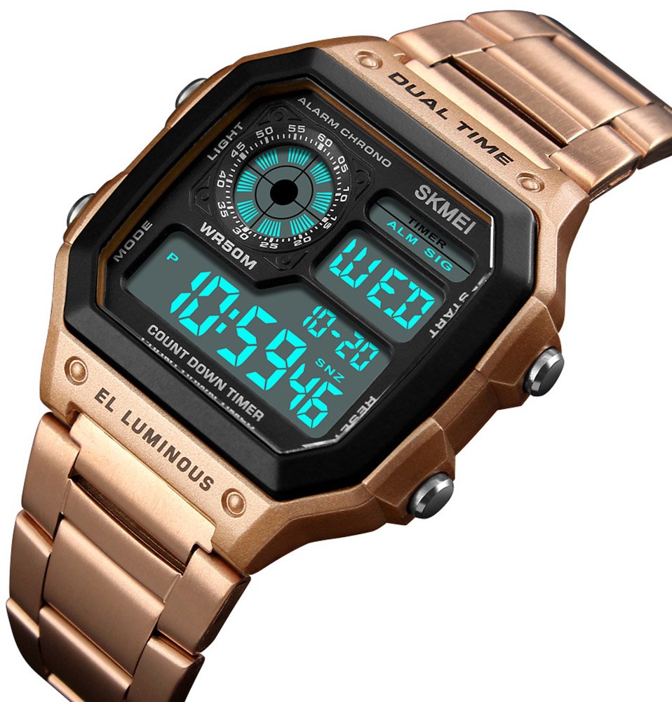 Foto 2 | Venta Internacional - Reloj De Pulsera Fanmis De Cuarzo Digital De Lujo Para Hombre Resistente Al Agua