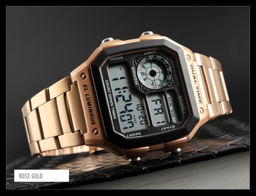 Foto 3 | Venta Internacional - Reloj De Pulsera Fanmis De Cuarzo Digital De Lujo Para Hombre Resistente Al Agua