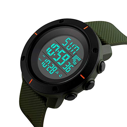 Foto 5 pulgar | Venta Internacional - Reloj Alcadan Digital Sport Led Electronic Military Para Hombre