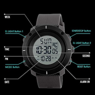 Foto 6 | Venta Internacional - Reloj Alcadan Digital Sport Led Electronic Military Para Hombre