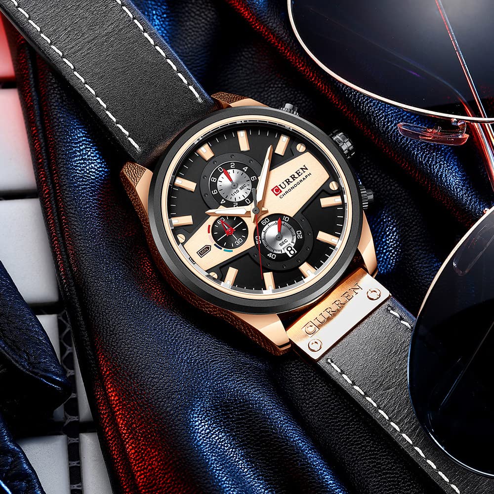 Foto 3 | Venta Internacional - Reloj Matkasur Para Hombre, Cuarzo, Seis Manecillas, Deportivo, Con Funda De 49 Mm