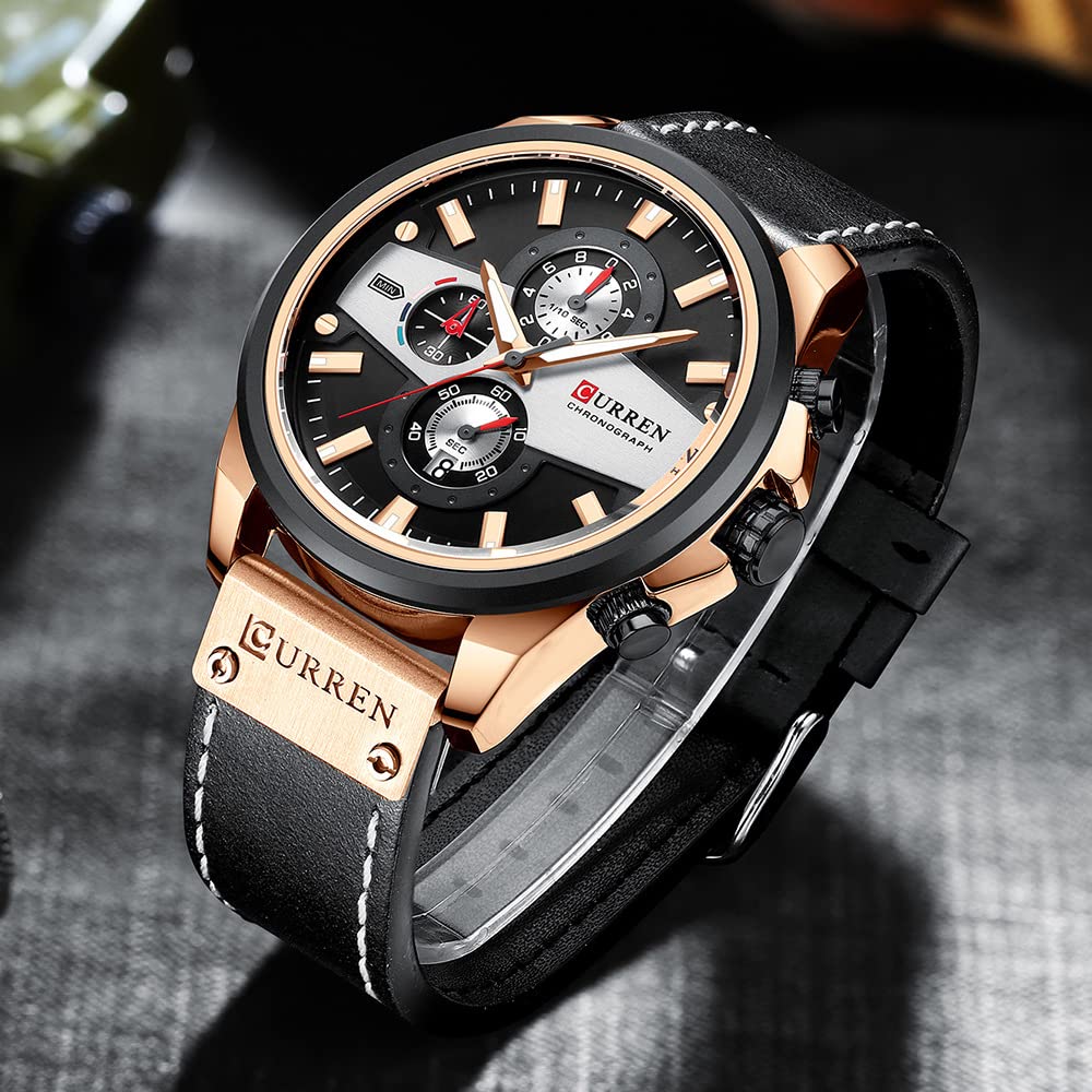 Foto 5 pulgar | Venta Internacional - Reloj Matkasur Para Hombre, Cuarzo, Seis Manecillas, Deportivo, Con Funda De 49 Mm