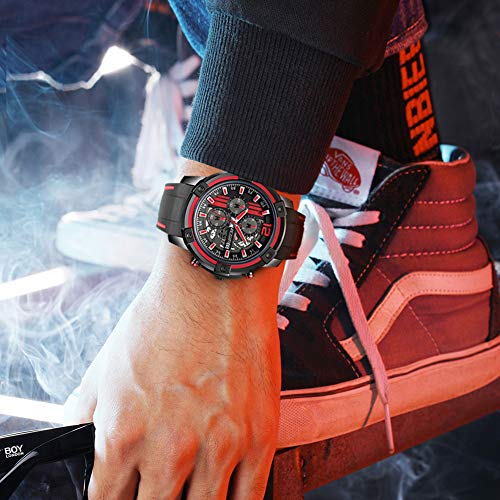 Foto 4 | Venta Internacional - Reloj Megir Chronograph Sports A Prueba De Agua Para Hombre 2097rd