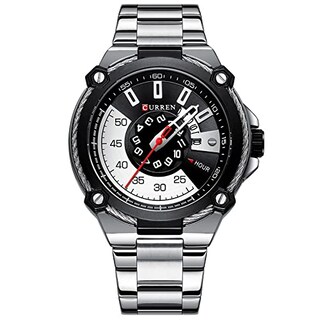 Foto 1 | Venta Internacional - Reloj Matkasur Business De Acero Inoxidable Con Esfera Grande Para Hombre