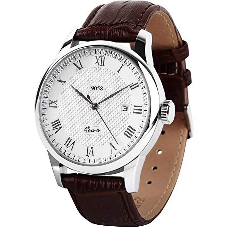 Foto 2 pulgar | Venta Internacional - Reloj De Pulsera Amuda Quartz De Piel Impermeable Para Hombre