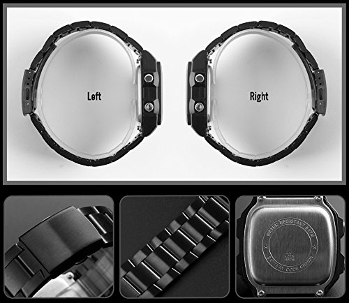 Foto 4 | Venta Internacional - Reloj Bounabay De Cuarzo Multifunción De Acero Inoxidable Para Hombre
