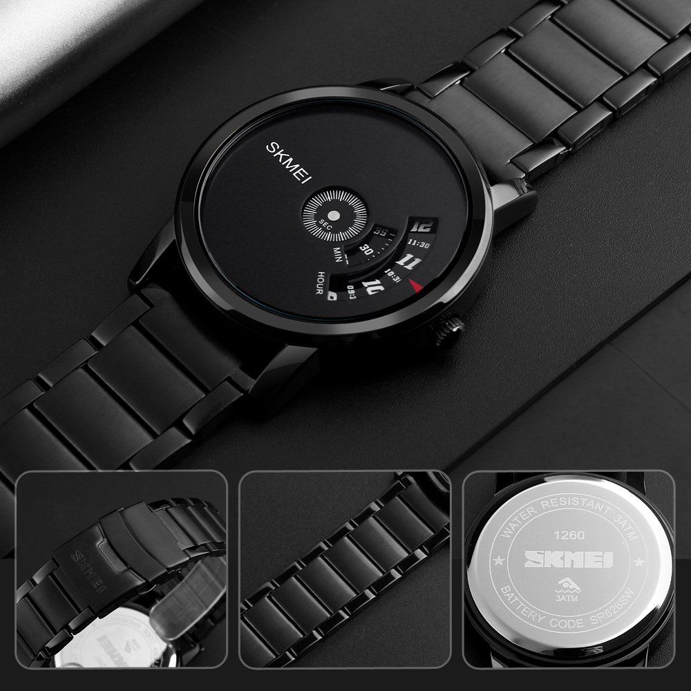 Foto 7 pulgar | Venta Internacional - Reloj Skmei Fashion Para Hombre, De Cuarzo Militar, Impermeable, Acero Completo