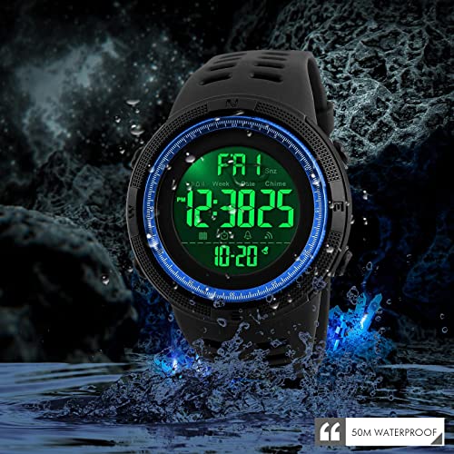 Foto 4 | Venta Internacional - Reloj Skmei Digital Sports Para Hombre, 50 M, Resistente Al Agua, Led Milita