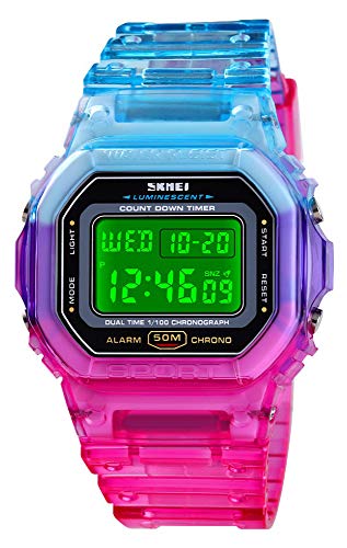 Foto 2 pulgar | Venta Internacional - Reloj Carlien Colorful Digital Square Sports Para Hombre