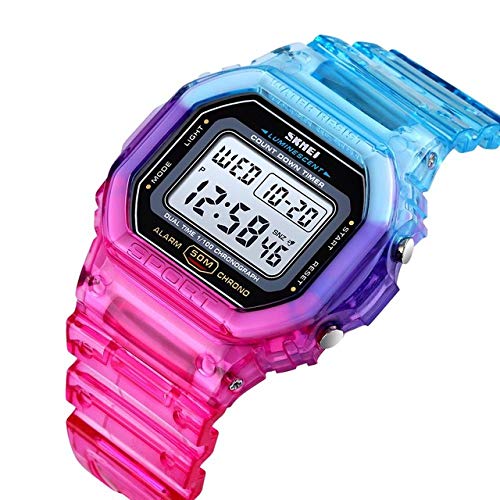 Foto 3 pulgar | Venta Internacional - Reloj Carlien Colorful Digital Square Sports Para Hombre