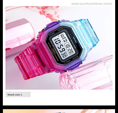 Foto 4 pulgar | Venta Internacional - Reloj Carlien Colorful Digital Square Sports Para Hombre