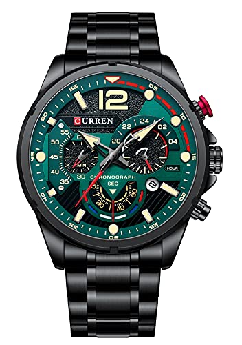 Foto 2 pulgar | Venta Internacional - Reloj Tonnier Sports Chronograph Date A Prueba De Agua Para Hombre