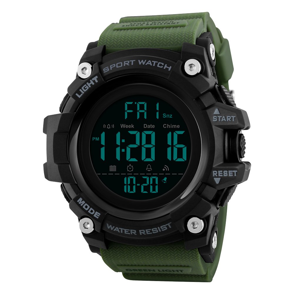 Foto 2 | Venta Internacional - Reloj Digital Xfcs Impermeable Con Calendario Deportivo Chronograph Al