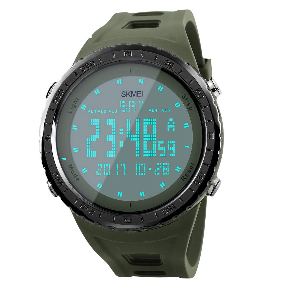 Foto 2 pulgar | Venta Internacional - Reloj Deportivo Skmei Para Hombre, Cronómetro Digital Impermeable, 50 M