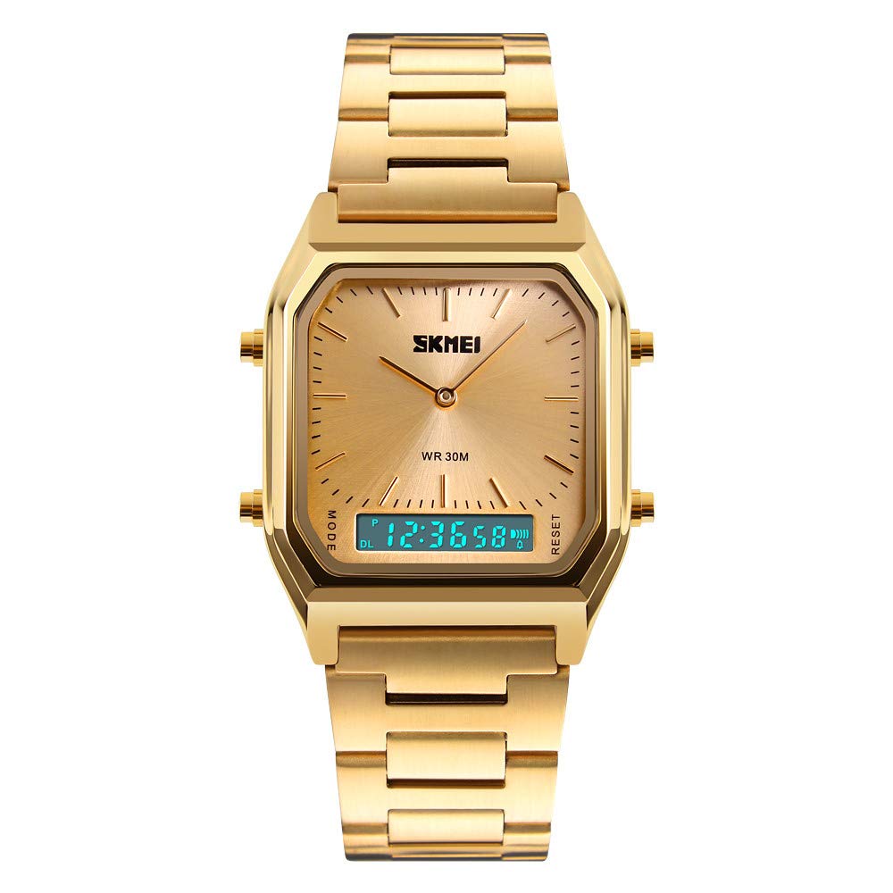 Venta Internacional - Reloj Biden Gold Luxury Classic Business Multifunción Digit