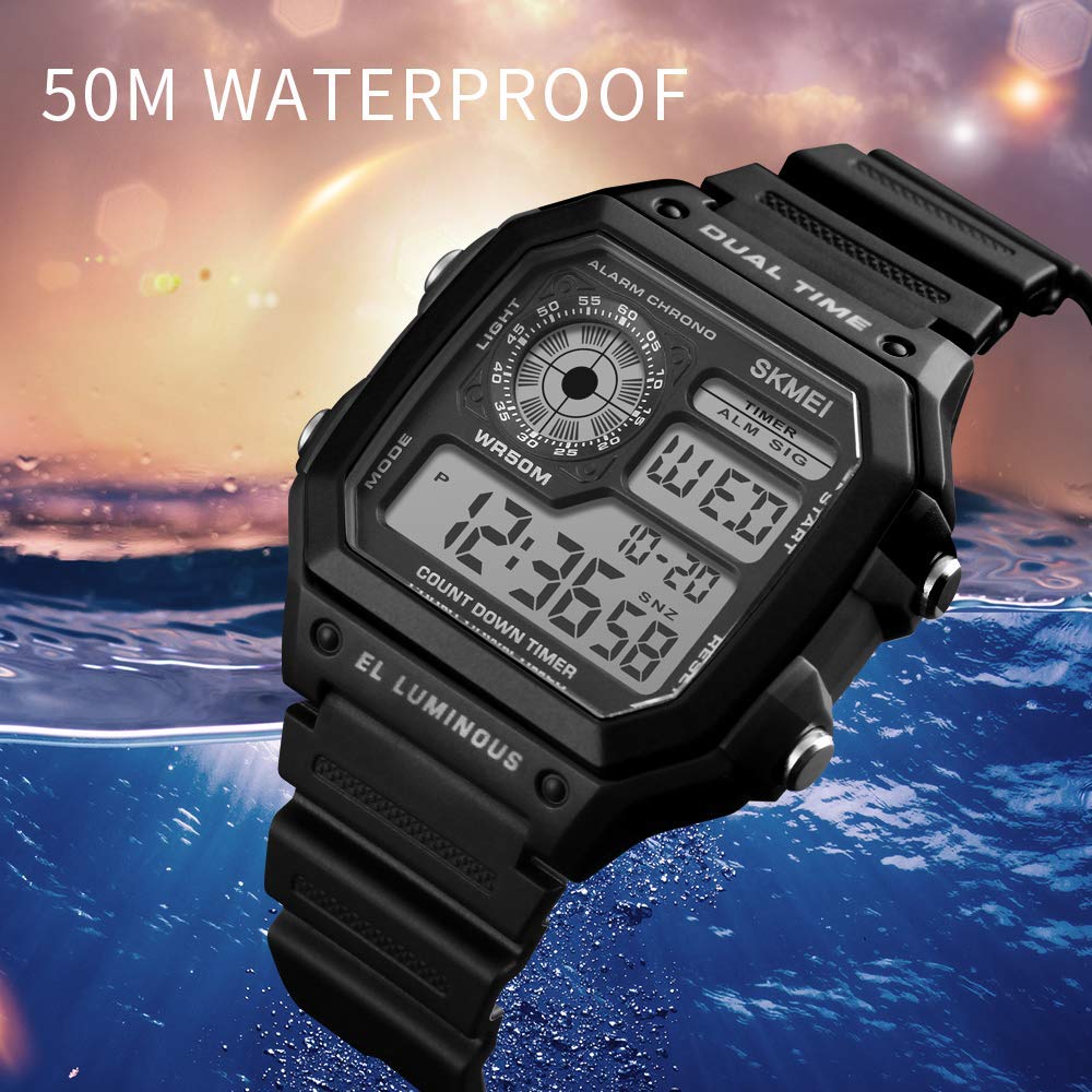 Foto 8 pulgar | Venta Internacional - Reloj De Pulsera Skmei Digital Sports A Prueba De Agua Para Hombre