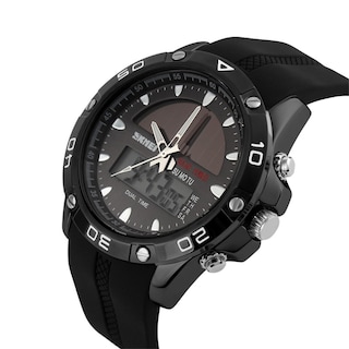Foto 2 | Venta Internacional - Reloj Hunruy Solar Waterproof Sports, Analógico Y Digital, Para Hombre