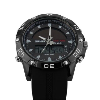 Foto 3 | Venta Internacional - Reloj Hunruy Solar Waterproof Sports, Analógico Y Digital, Para Hombre