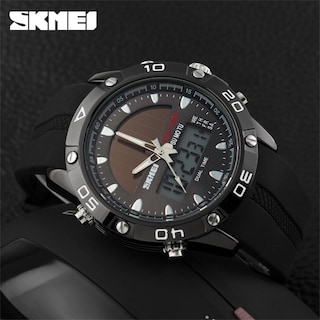 Foto 8 | Venta Internacional - Reloj Hunruy Solar Waterproof Sports, Analógico Y Digital, Para Hombre