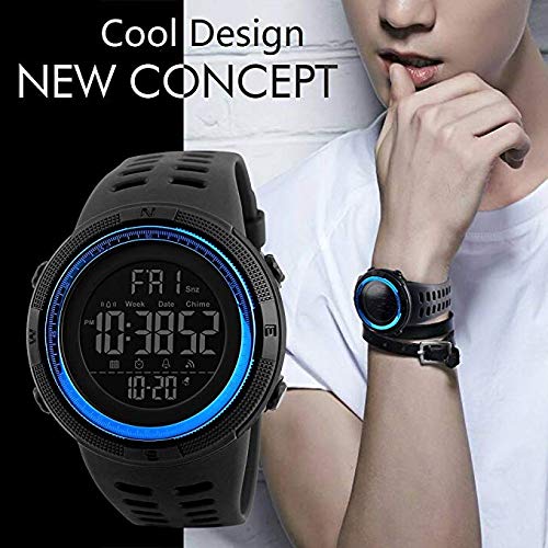 Foto 3 pulgar | Venta Internacional - Pantalla Led Impermeable Watch Guluman, Digital, Doble Hora, Para Hombre