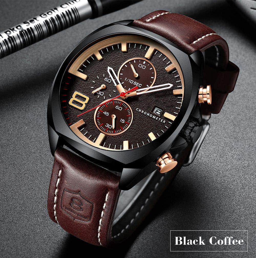 Foto 3 | Venta Internacional - Reloj Fanmis Classic, Correa Deportiva Impermeable De Piel Para Hombre