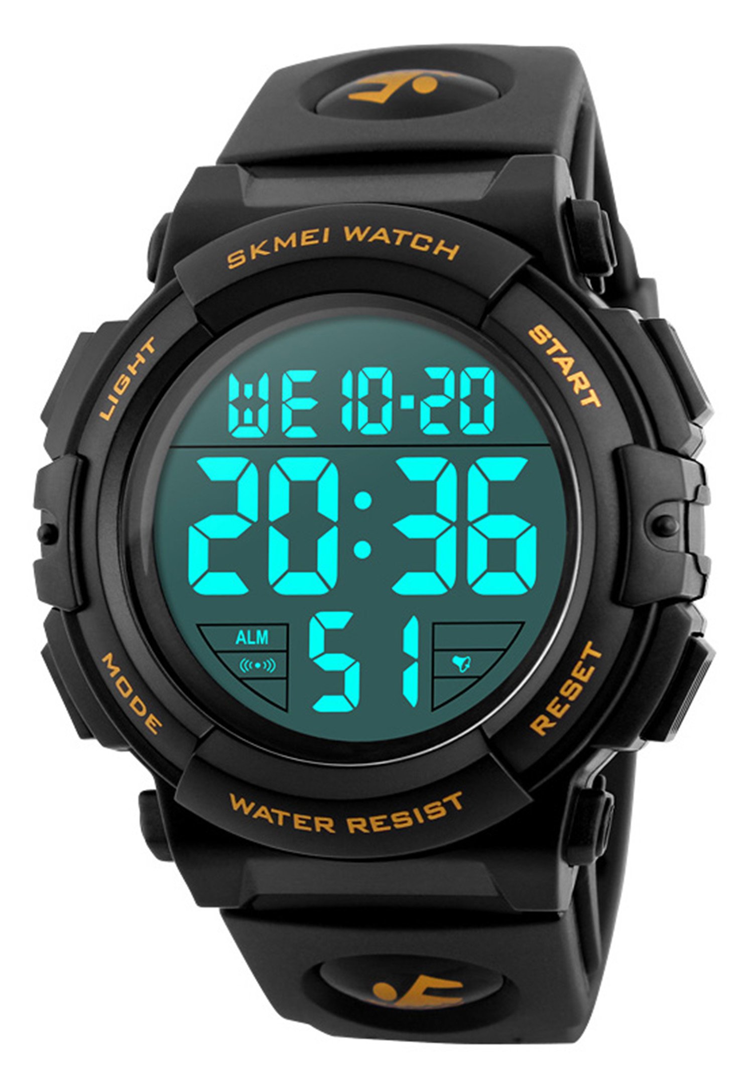 Venta Internacional - Reloj Digital Gosasa Para Hombre Con Alarma Led Impermeable Y Cronómetro