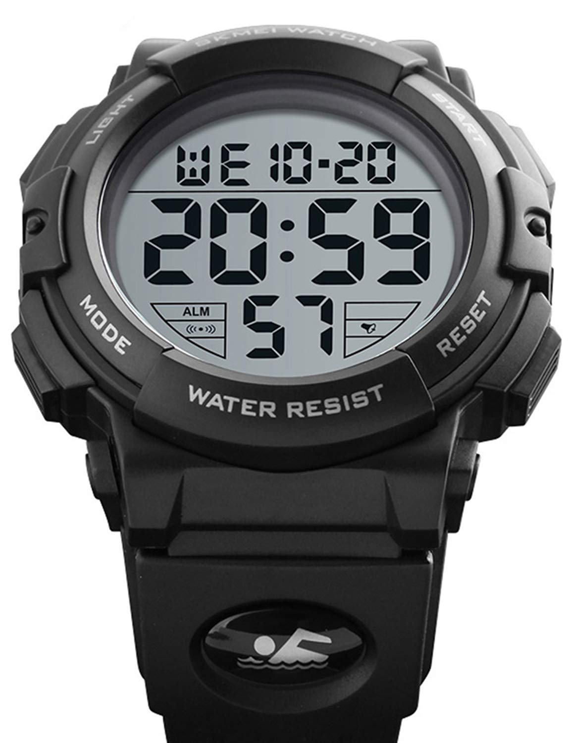 Foto 3 pulgar | Venta Internacional - Reloj Mastop Con Cronógrafo Digital Con Esfera Grande Para Hombre, 50 M Wr