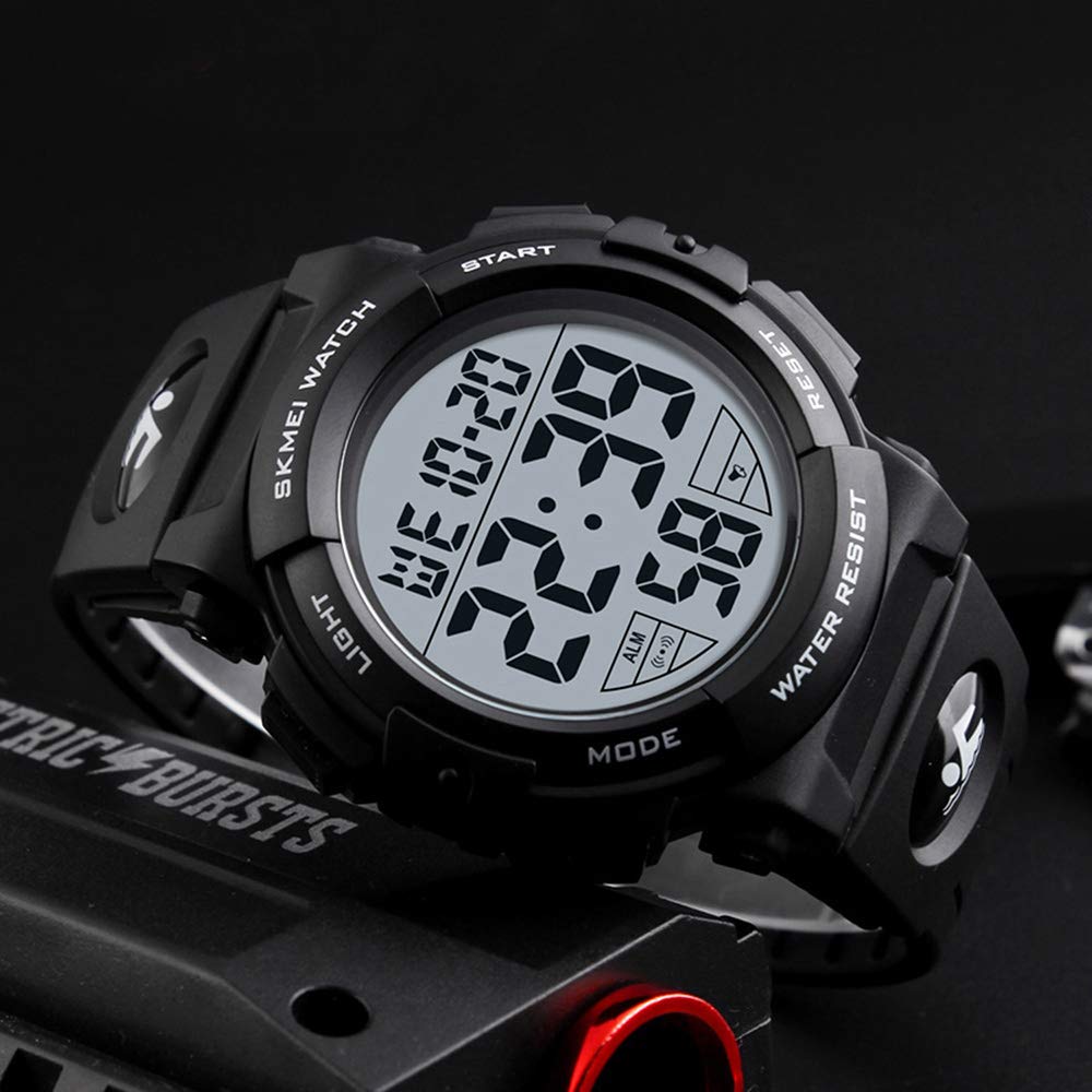 Foto 4 pulgar | Venta Internacional - Reloj Mastop Con Cronógrafo Digital Con Esfera Grande Para Hombre, 50 M Wr