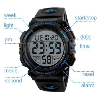 Foto 5 | Venta Internacional - Reloj Mastop Con Cronógrafo Digital Con Esfera Grande Para Hombre, 50 M Wr