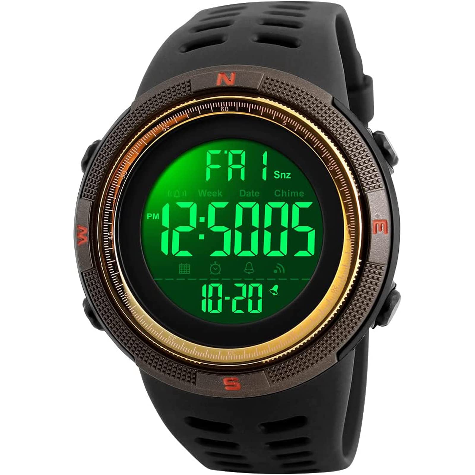Foto 1 | Venta Internacional - Reloj Deportivo Digital Led Skmei Resistente Al Agua 50 M Para Hombre
