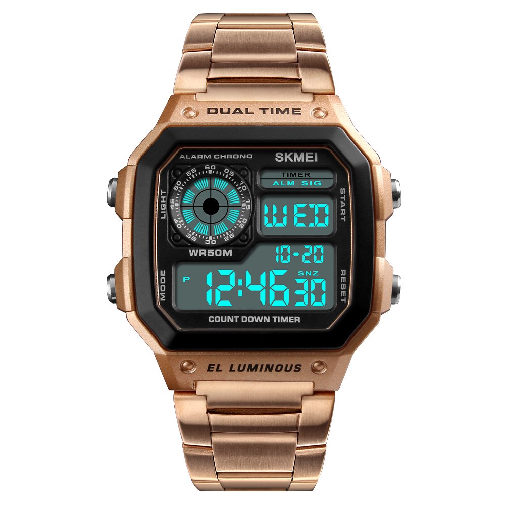 Venta Internacional - Reloj Deportivo Yooten Digital Cuadrado Con Alarma Impermeable Para Hombre