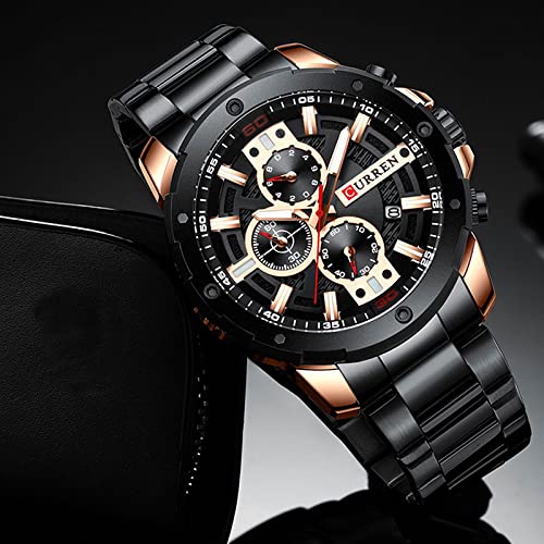 Foto 5 pulgar | Venta Internacional - Reloj Matkasur Para Hombre, Citas, Deportivo, Impermeable Para Hombre
