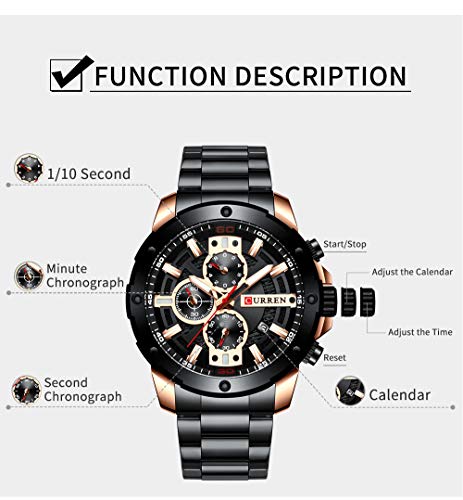 Foto 8 pulgar | Venta Internacional - Reloj Matkasur Para Hombre, Citas, Deportivo, Impermeable Para Hombre