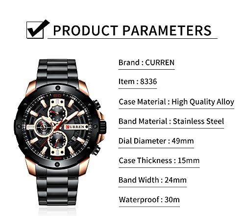 Foto 9 pulgar | Venta Internacional - Reloj Matkasur Para Hombre, Citas, Deportivo, Impermeable Para Hombre