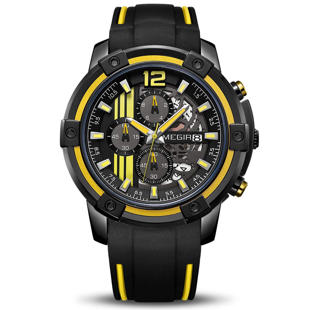 Venta Internacional - Reloj Megir Waterproof Sports Para Hombre Fashion Quartz