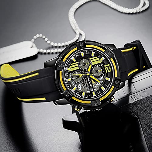 Foto 4 pulgar | Venta Internacional - Reloj Megir Waterproof Sports Para Hombre Fashion Quartz