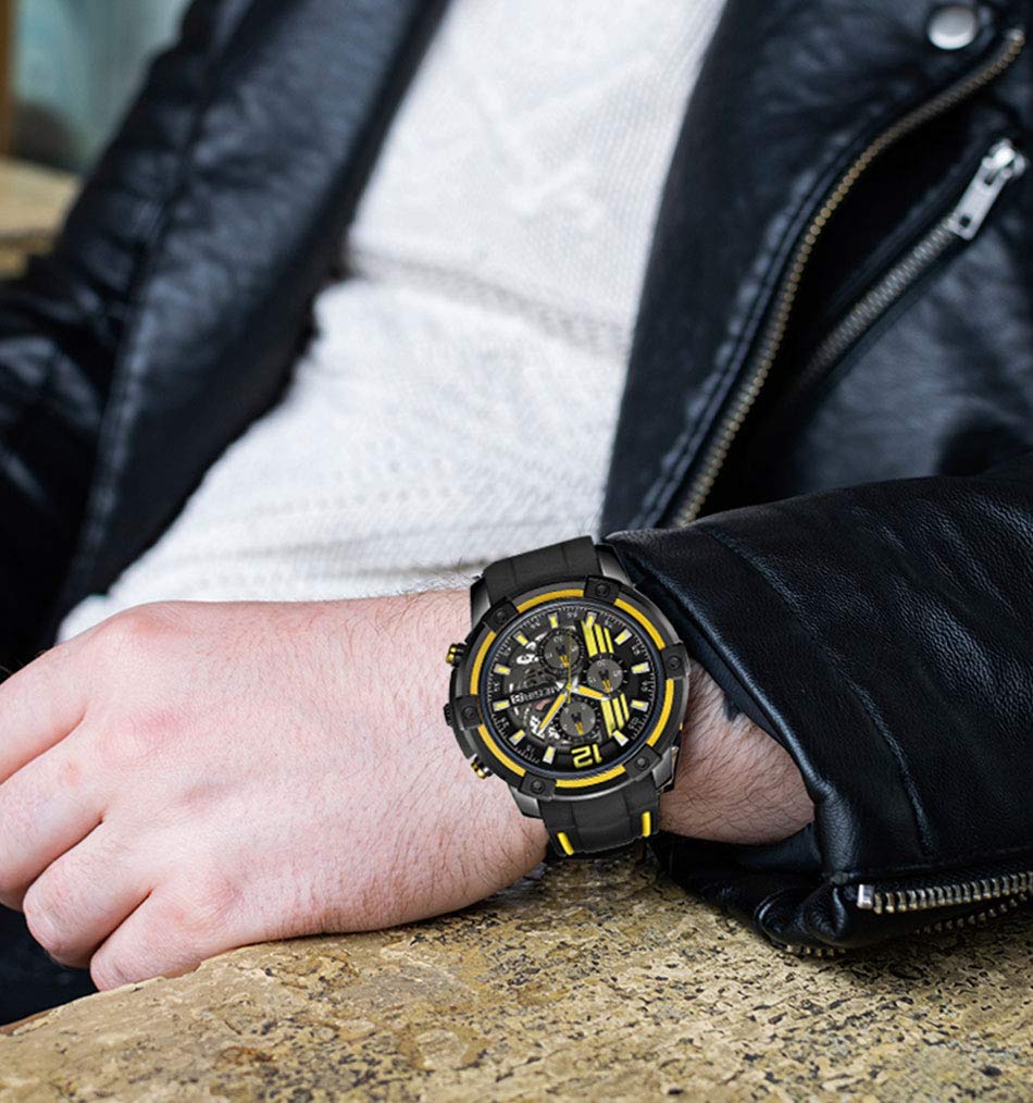 Foto 5 pulgar | Venta Internacional - Reloj Megir Waterproof Sports Para Hombre Fashion Quartz