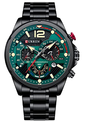 Foto 2 pulgar | Venta Internacional - Reloj Curren Chronograph Fashion Militar Multifunción Para Hombre