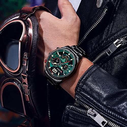 Foto 6 pulgar | Venta Internacional - Reloj Curren Chronograph Fashion Militar Multifunción Para Hombre