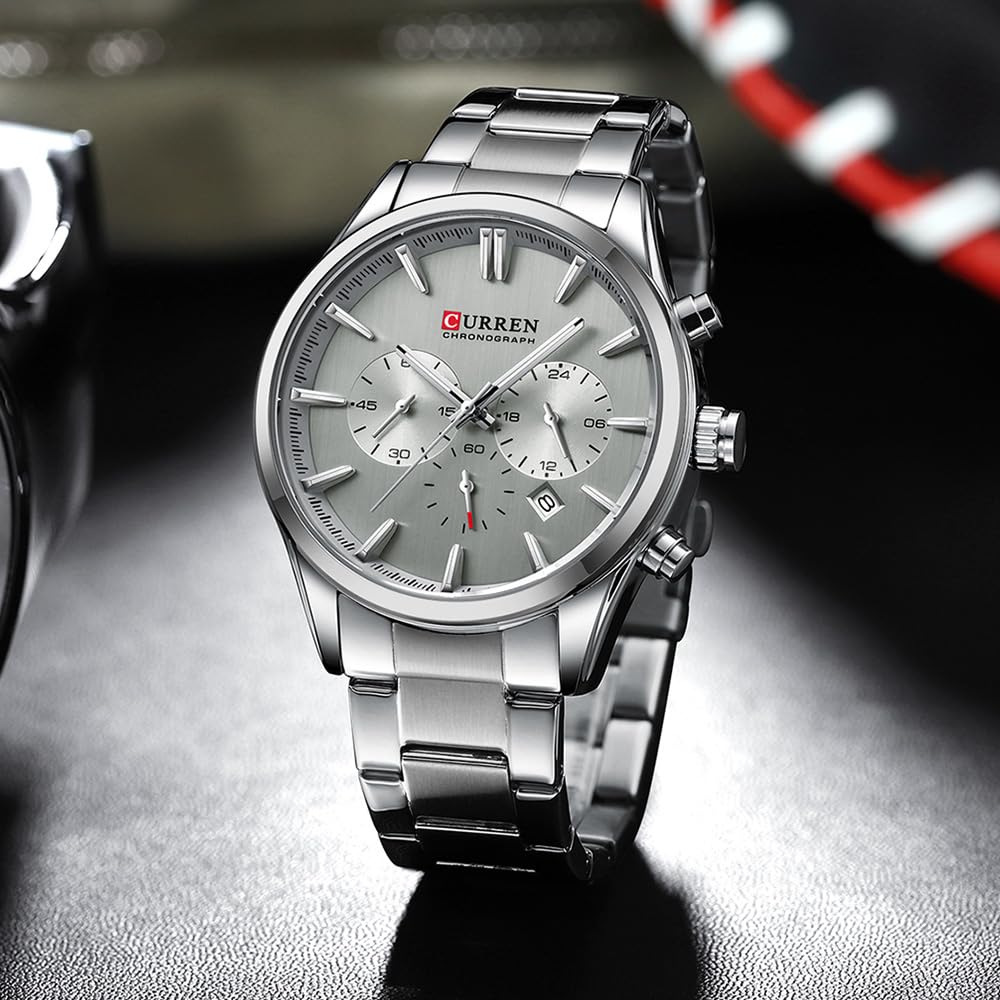 Foto 4 pulgar | Venta Internacional - Reloj Fanmis Con Cronógrafo De Negocios De Lujo Para Hombre, Vestido Con Diseño De Agua