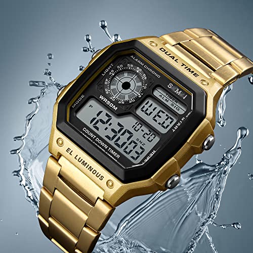 Foto 4 pulgar | Venta Internacional - Reloj Reginald Fashion Trend Gold Multifunción Para Hombre