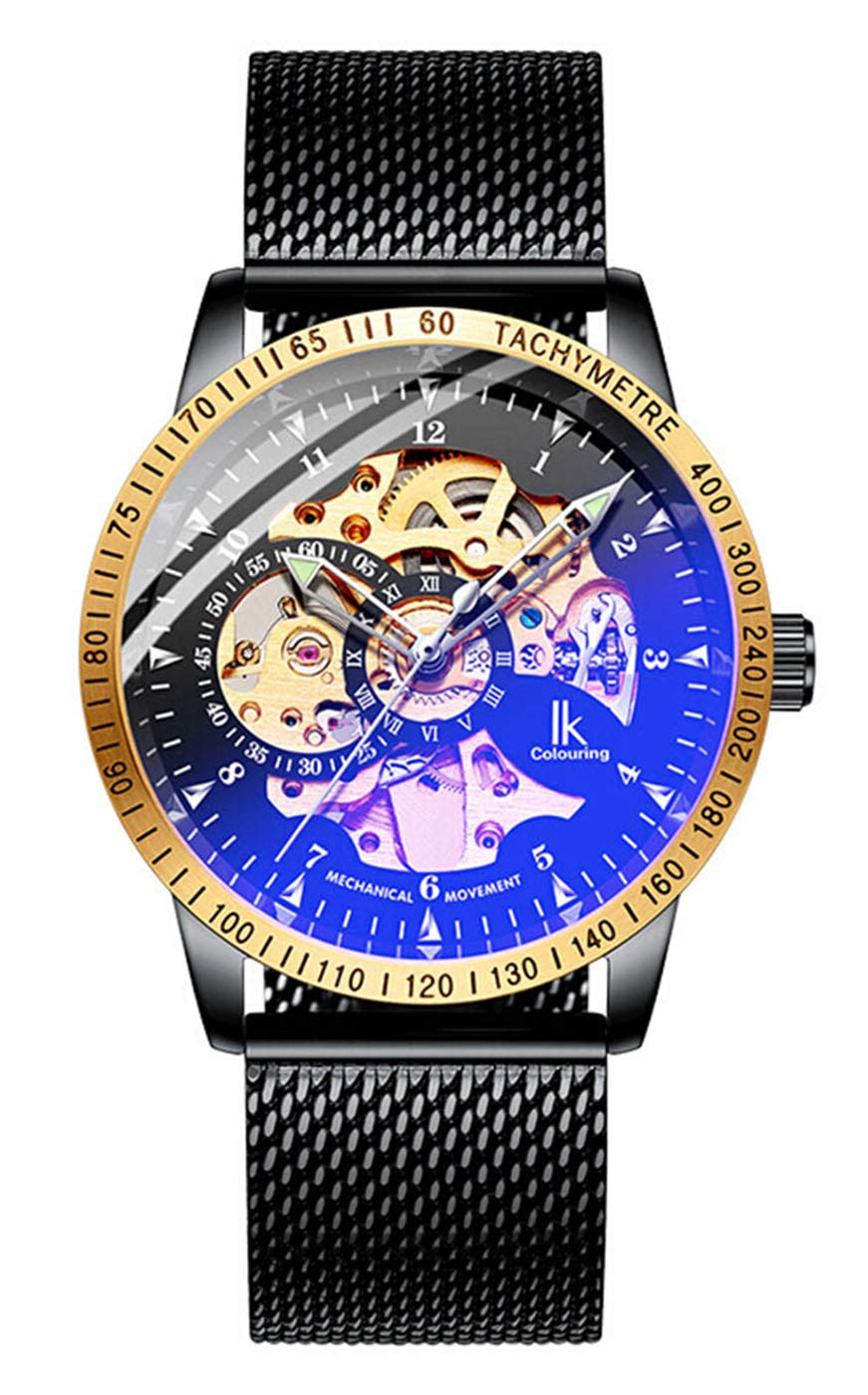 Foto 2 pulgar | Venta Internacional - Reloj Mastop Luxury Business Luminous Transparente Skeleton F