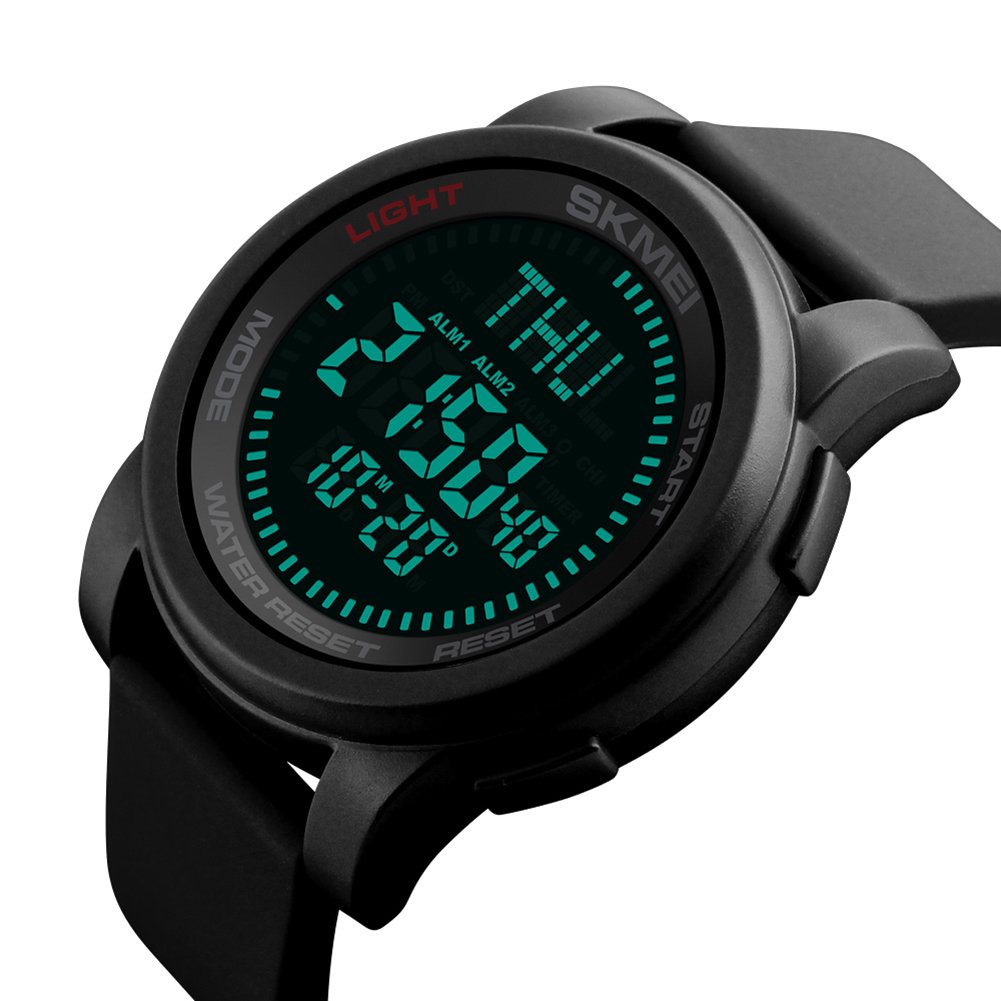 Foto 4 pulgar | Venta Internacional - Reloj Gosasa Para Hombre Con Brújula Led Para Deportes De Supervivencia Al Aire Libre, Color Negr