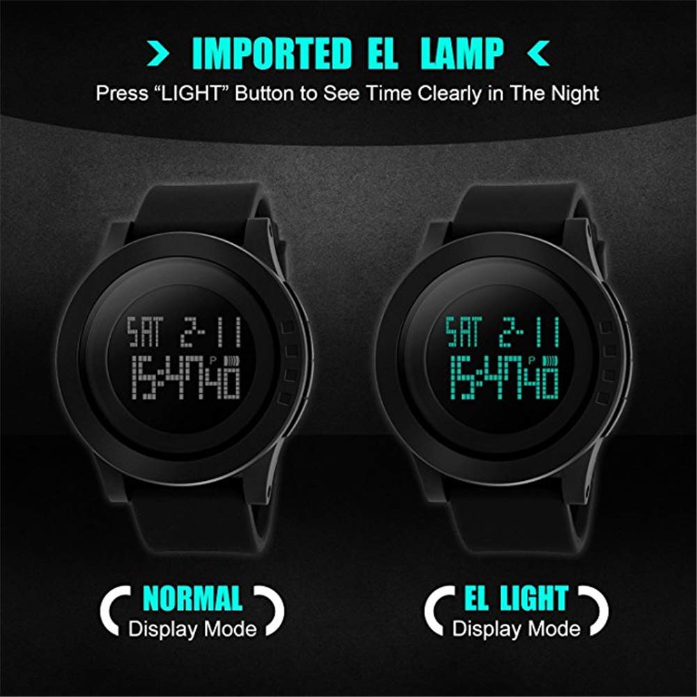 Foto 4 pulgar | Venta Internacional - Reloj de Pulsera Deportivo Rmm con Pantalla Led Digital para Hombre