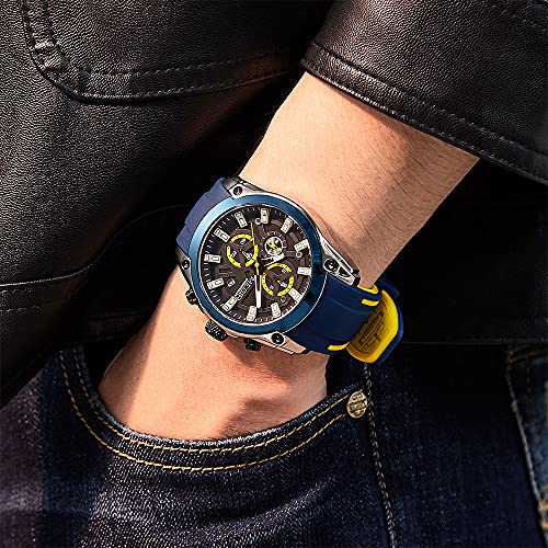 Foto 3 pulgar | Venta Internacional - Reloj Megir Waterproof Sports Fashion Quartz Para Hombre -2144be
