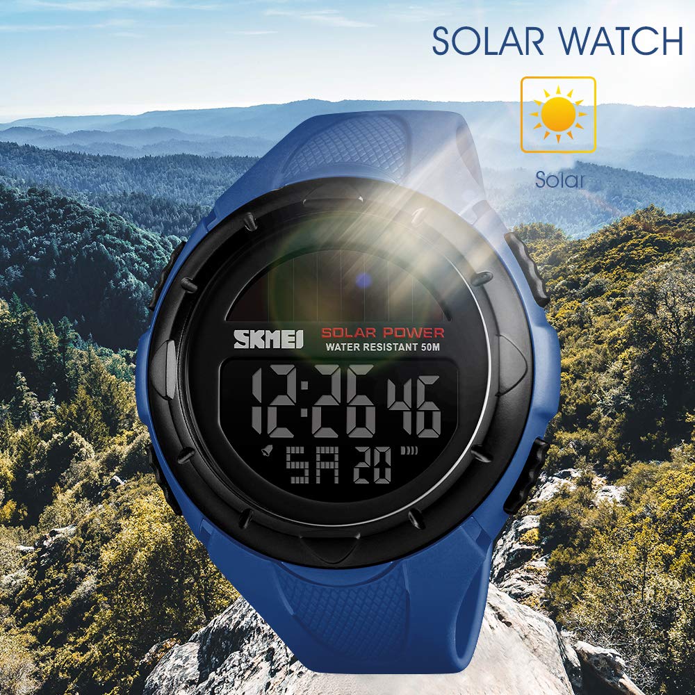 Foto 4 pulgar | Venta Internacional - Reloj Skmei Solar Digital Sports 50 M Resistente Al Agua Para Hombre